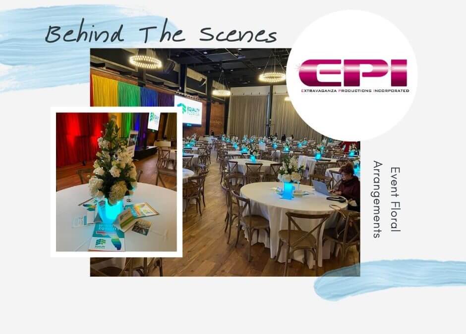 Behind The Scenes – Event Floral Arrangements
