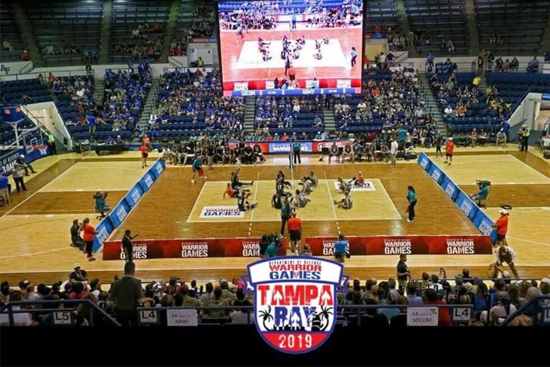 Warrior Games sporting event produced by Extravaganza Productions