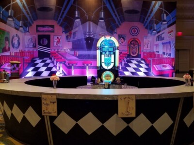 Custom Built Bar For Events